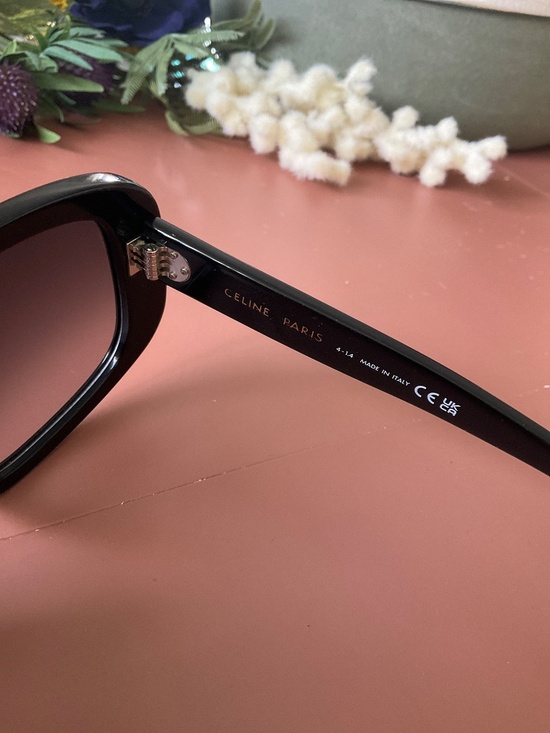 CL40299U 01B CELINE SUNGLASSES BLACK GRAY WOMEN EYEWEAR main image 6